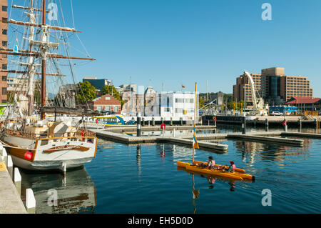 Constitution Dock, Hobart, Tasmania, Australia Foto Stock