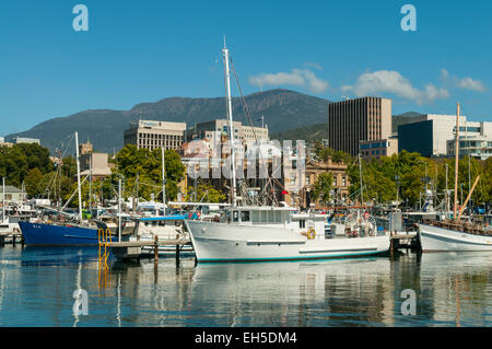 Victoria Dock, Hobart, Tasmania, Australia Foto Stock