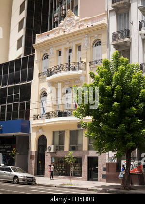 Argentina Buenos Aires Almagro, Avenida Rivadiva, elegante giro del secolo la casa Foto Stock