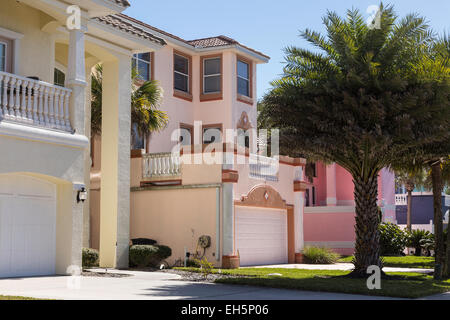 Elegante Quartiere residenziale, A1A, Florida, Stati Uniti d'America Foto Stock