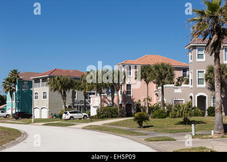 Elegante Quartiere residenziale, A1A, Florida, Stati Uniti d'America Foto Stock