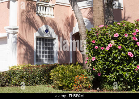 Elegante Quartiere residenziale, A1A, Florida, Stati Uniti d'America Foto Stock