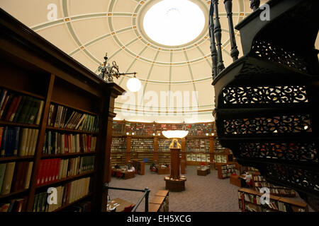 Picton sale di lettura in biblioteca centrale di Liverpool Merseyside Regno Unito Foto Stock