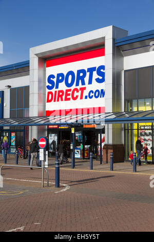 Sport sconto diretto sport shop sul Middlebrook Retail Park in Horwich, Bolton. Foto Stock