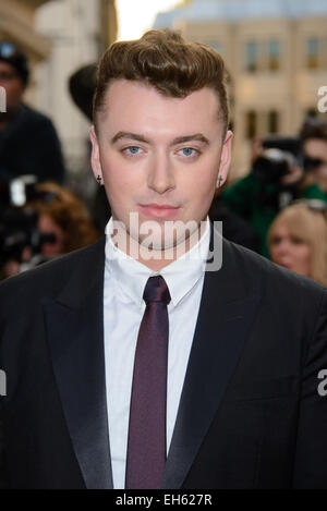 GQ Men of the Year Awards 2014 - Arrivi con: Sam Smith Dove: Londra, Regno Unito quando: 02 Set 2014 Foto Stock