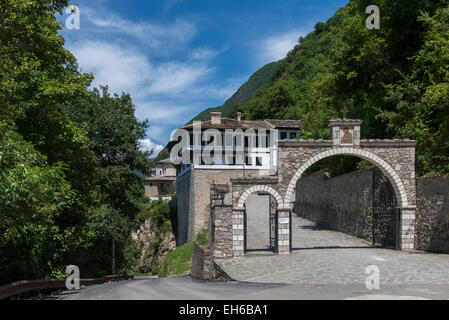 Ingresso, Sv Jovan Bigorski (San Giovanni Battista) Monastero Foto Stock