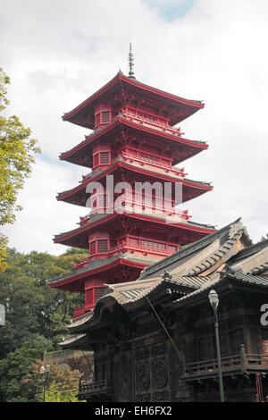 Il Tour japonaise (Torre giapponese), il Vertice di Laeken, Bruxelles, Belgio. Foto Stock