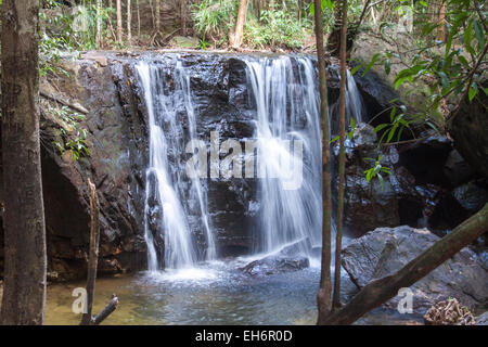 Piccola cascata in Phu Quoc,Vietnam Foto Stock