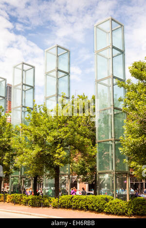 New England Holocaust Memorial, Boston, Massachusetts, STATI UNITI D'AMERICA Foto Stock