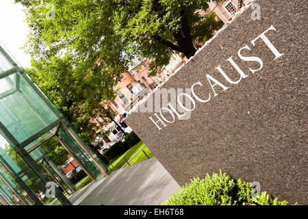 New England Holocaust Memorial, Boston, Massachusetts, STATI UNITI D'AMERICA Foto Stock