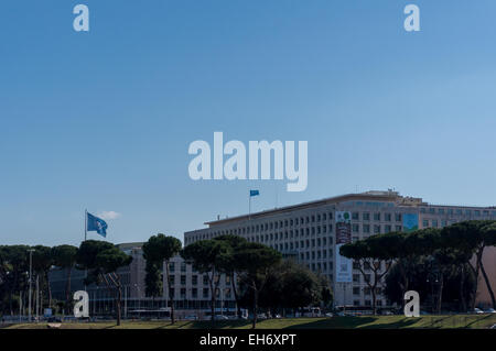 Nazioni Unite FAO (Cibo ed Organizzazione di Agricoltura) edificio di Roma Foto Stock
