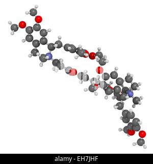 Atracurio muscolo scheletrico farmaco rilassante Foto Stock