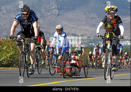 Cape Town ciclo Tour Marzo 2015 Foto Stock