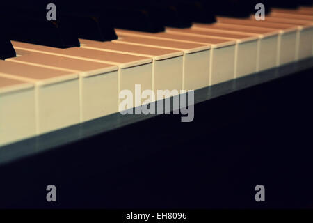 Tasti del piano Foto Stock