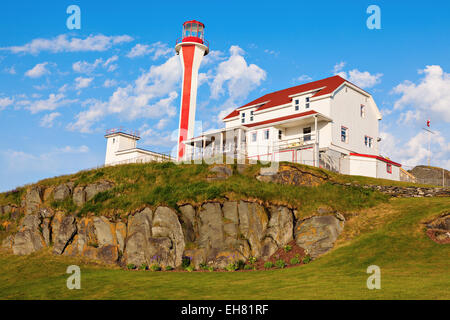 Cape Forchu Faro - Yarmouth, Nova Scotia, Canada Foto Stock