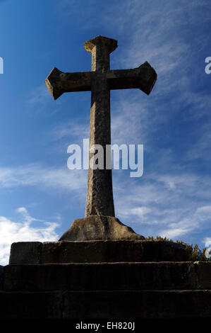 Città Croce, Llandaff Cathedral, Llandaff, Cardiff, Galles, UK. Foto Stock