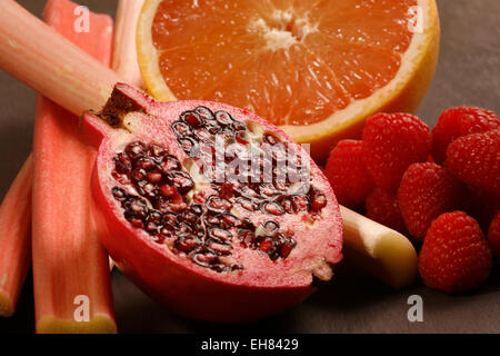 Frutta rosa Foto Stock
