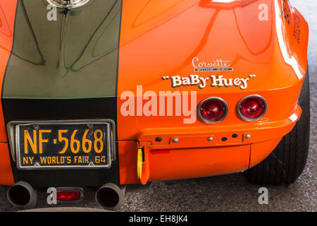 1964 Chevrolet Corvette Stingray 'Baby Huey', NF5668, fuorigioco estremità posteriore trimestre. Foto Stock