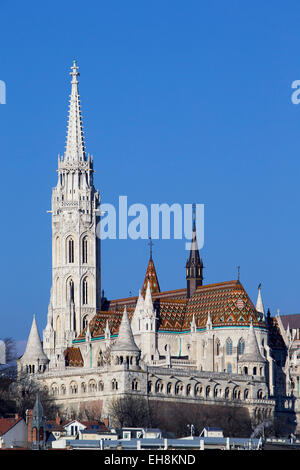 La chiesa di San Mattia, Budapest, Ungheria Foto Stock