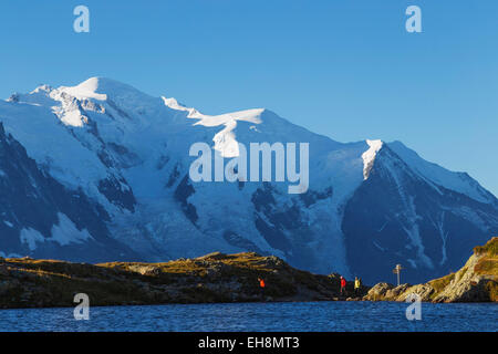 L'Europa, Francia, Haute Savoie, Rodano Alpi, Chamonix Lacs des Cheserys Foto Stock