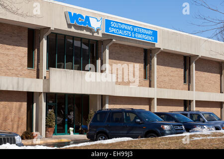 Ospedale Veterinario - Virginia STATI UNITI D'AMERICA Foto Stock