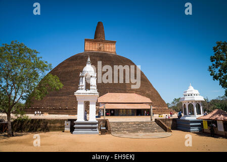 Abhayagiri Dagoba, Anuradhapura, Sri Lanka, Asia Foto Stock