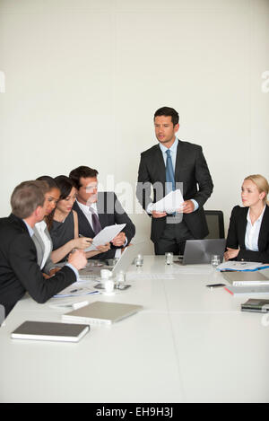 Meeting aziendali Foto Stock