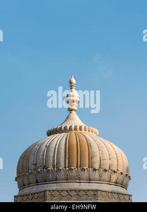 Cupola del cenotafio, Royal Gaitor, Jaipur, Rajasthan, India Foto Stock