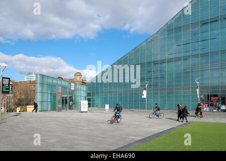 Manchester Inghilterra: Urbis Edificio Ingresso Manchester Foto Stock