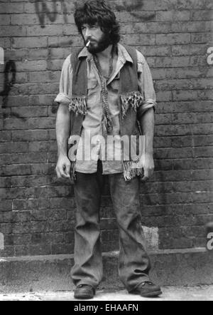 Al Pacino, sul set del film "erpico', 1973 Foto Stock