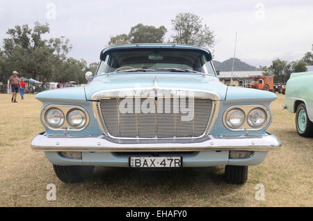 1962 Chrysler Valiant sedan Australian variante americano di Plymouth Foto Stock