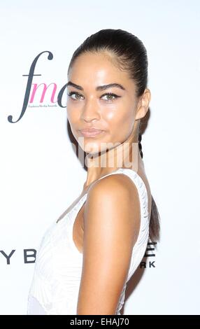 Il quotidiano fila anteriore presenta la seconda edizione di Fashion Media Awards (FMAS) - Arrivi con: Shanina Shaik dove: New York New York, Stati Uniti quando: 05 Set 2014 Foto Stock