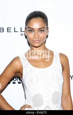 Il quotidiano fila anteriore presenta la seconda edizione di Fashion Media Awards (FMAS) - Arrivi con: Shanina Shaik dove: New York New York, Stati Uniti quando: 05 Set 2014 Foto Stock