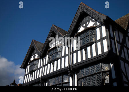 La vecchia casa, Hereford, Hertefordshire, England, Regno Unito Foto Stock