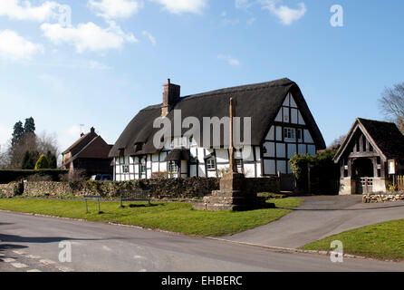 Ashton sotto il borgo collinare, Worcestershire, England, Regno Unito Foto Stock