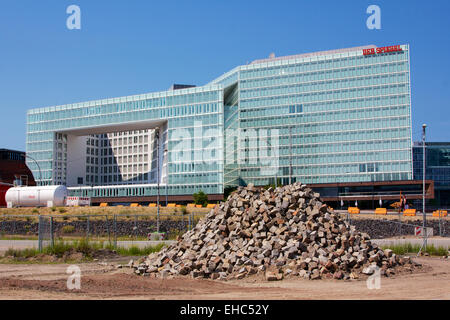 Di nuova costruzione è il quartier generale per la rivista tedesca Der Spiegel ad Amburgo, in Germania. Foto Stock