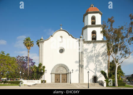 BASILICA DELLA MISSIONE DI SAN JUAN CAPISTRANO Orange County in California USA Foto Stock