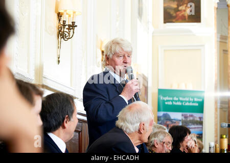 Stanley Johnson al oldie pranzo letterario 10/03/15 Foto Stock