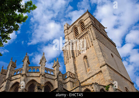 St-Nazaire cattedrale (XIV secolo). Beziers. Herault, Languedoc-Roussillon. Francia. Foto Stock