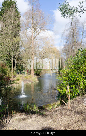 Kings Heath Park di Birmingham Foto Stock