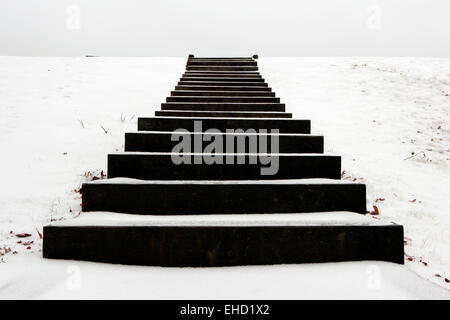 Scala per nulla - Brevard, Carolina del Nord Foto Stock
