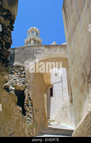 Architettura tradizionale di Santorini Island, Grecia Foto Stock