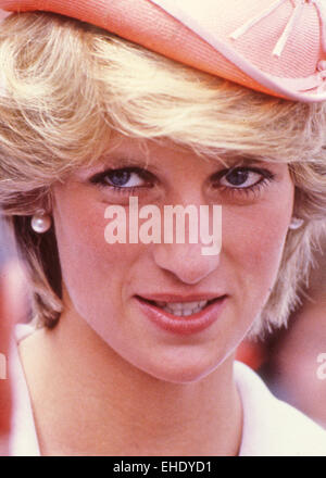 DIANA, Principessa del Galles (1961-1997) nel 1985 Foto Stock