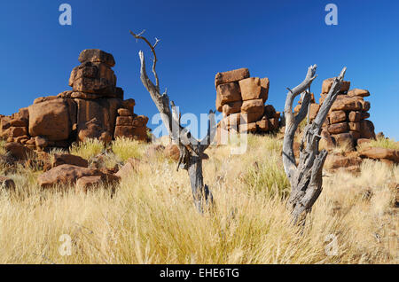 La Namibia, Keetmanshoop, Felsen, rocce Foto Stock