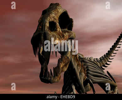 T Rex Foto Stock