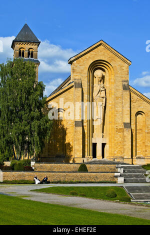 Abbazia di Orval, Ardenne, Belgio Foto Stock