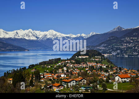 Bellagio, Lago di Como, Lombardia, Italia Foto Stock