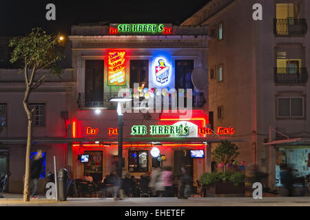 Ristorante a Albufeira Foto Stock