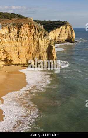 Coste sezioni in Ferragudo Foto Stock