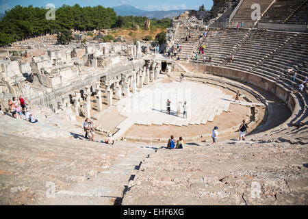 Il Grande Teatro Efeso Turchia Foto Stock